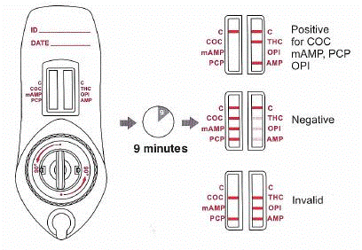 oral swab test results