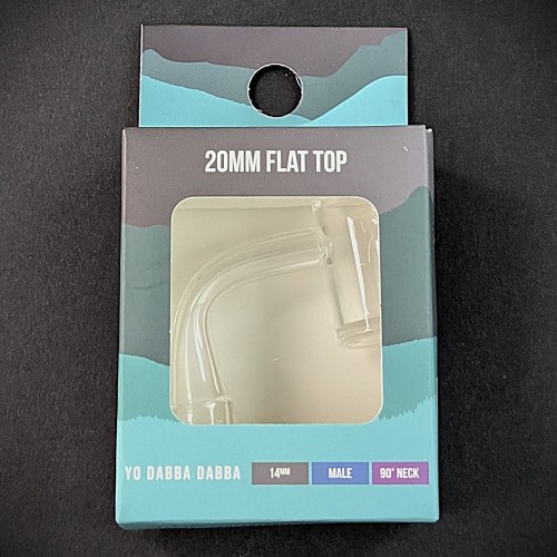 20mm Quartz Flat Top Nail in box