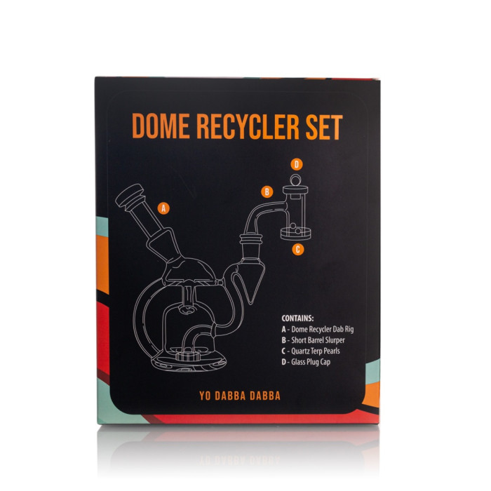 Dome Recycler Rig Set Box Back