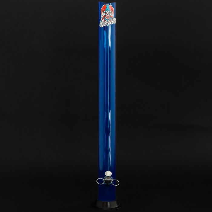 Graffix Acrylic Straght Water Pipe - 24 inch