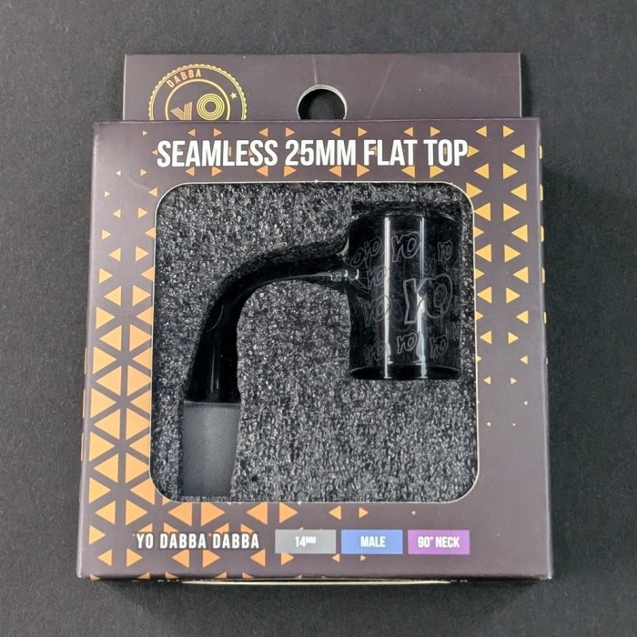 Seamless 25mm Flat Top in box