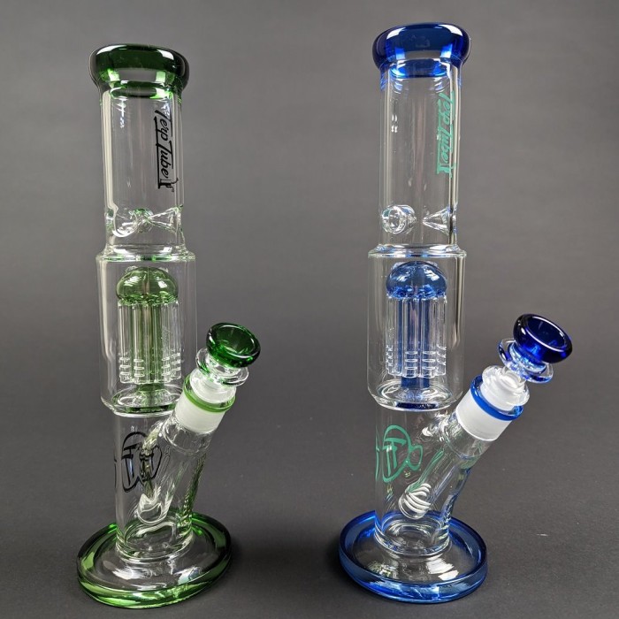 Straight Tree Perc Water Pipe Group Shot