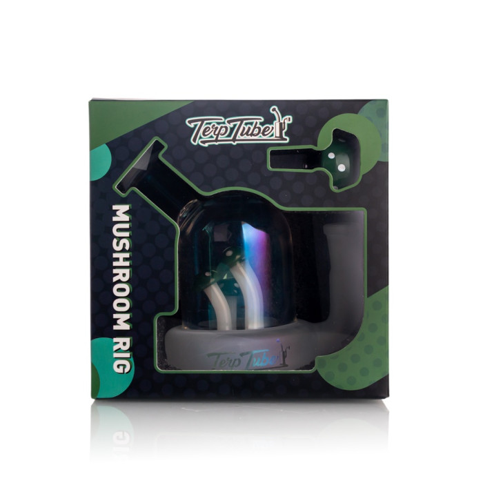 Terp Tube Mushroom Rig Green Box