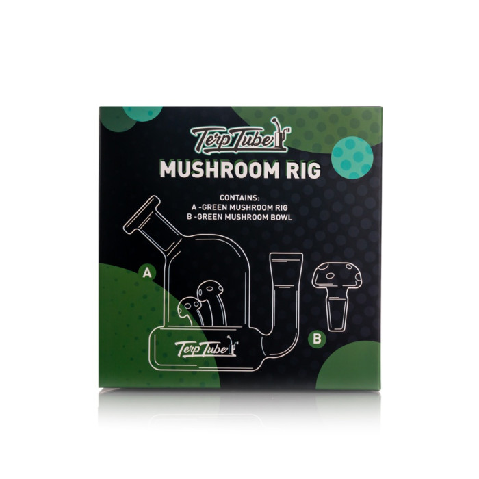 Terp Tube Mushroom Rig Green Box Back