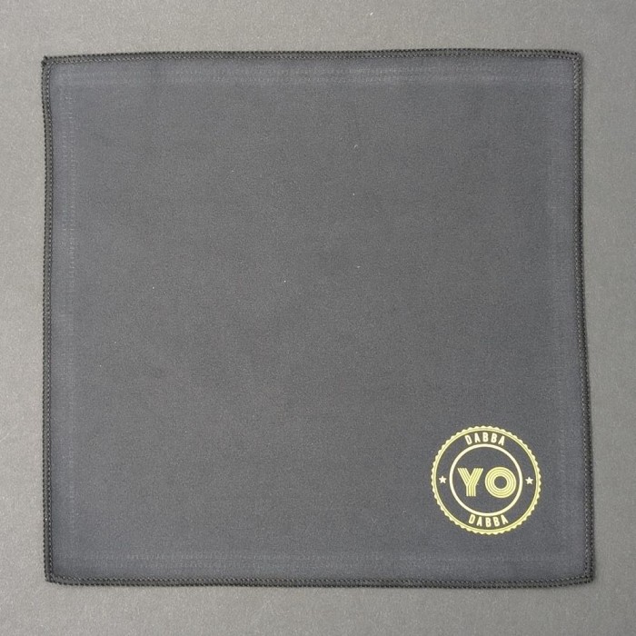 Yo Dabba Dabba Microfiber Cleaning Cloth - Black