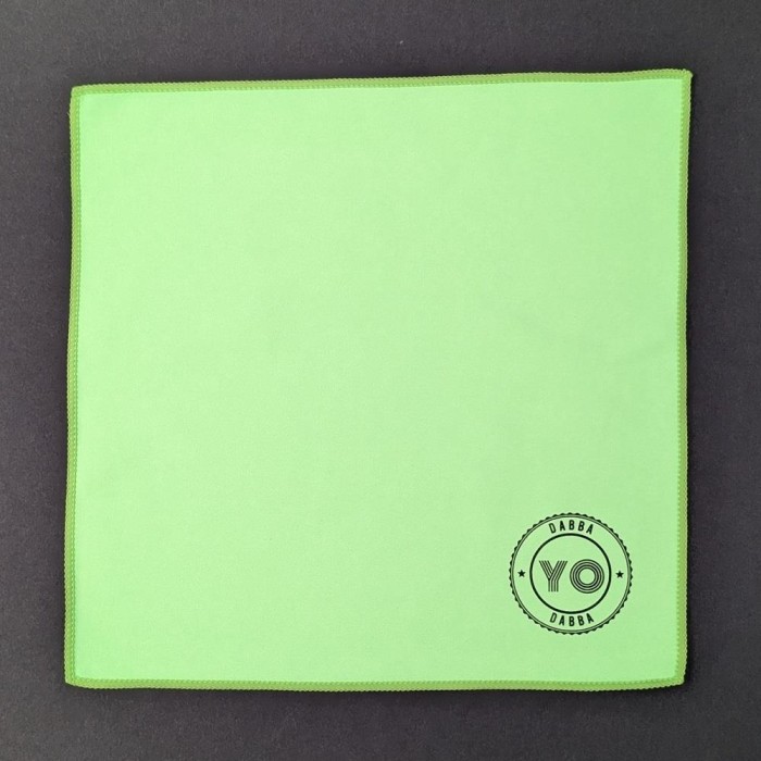 Yo Dabba Dabba Microfiber Cleaning Cloth - Green